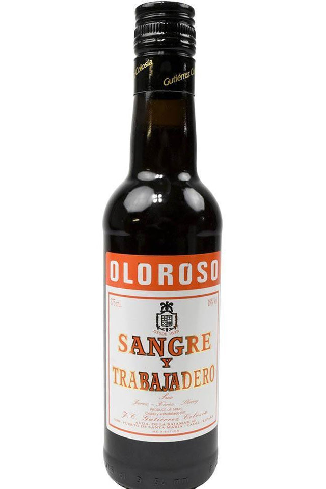 Bottle of Guitierrez Colosia Oloroso Sherry Sangre y Trabajadero NV (375ml)-Fortified Wine-Flatiron SF