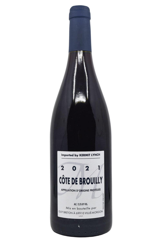 Bottle of Guy Breton Cote de Brouilly 2021-Red Wine-Flatiron SF