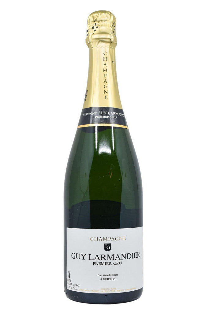 Bottle of Guy Larmandier Champagne Premier Cru Brut Zero NV-Sparkling Wine-Flatiron SF