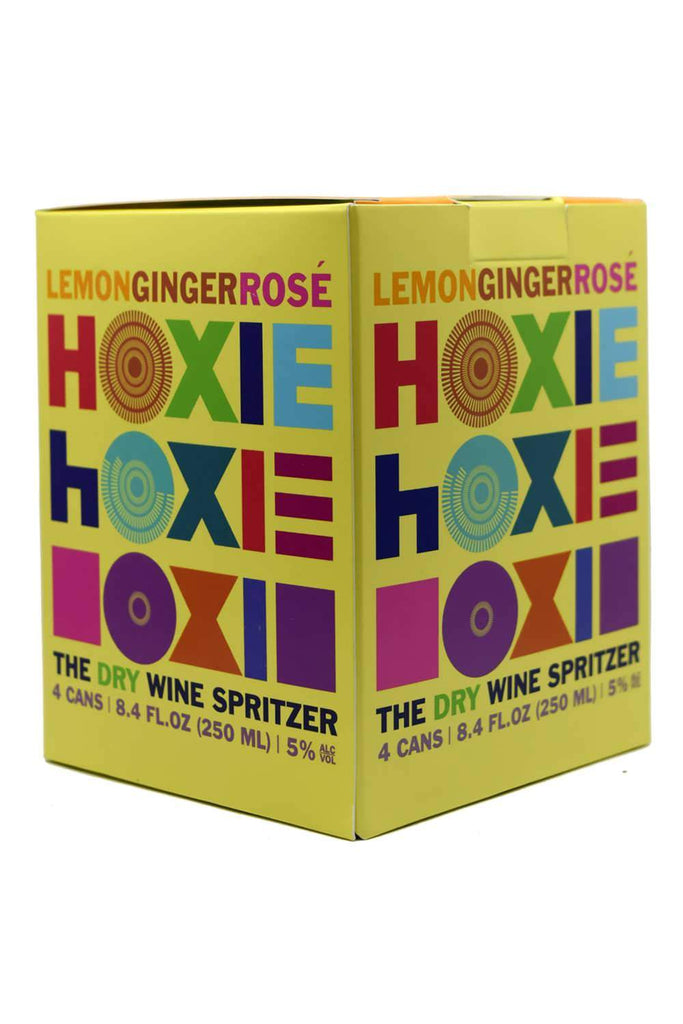 Bottle of HOXIE Spritzer Lemon Ginger Rose 4pk-Spirits-Flatiron SF