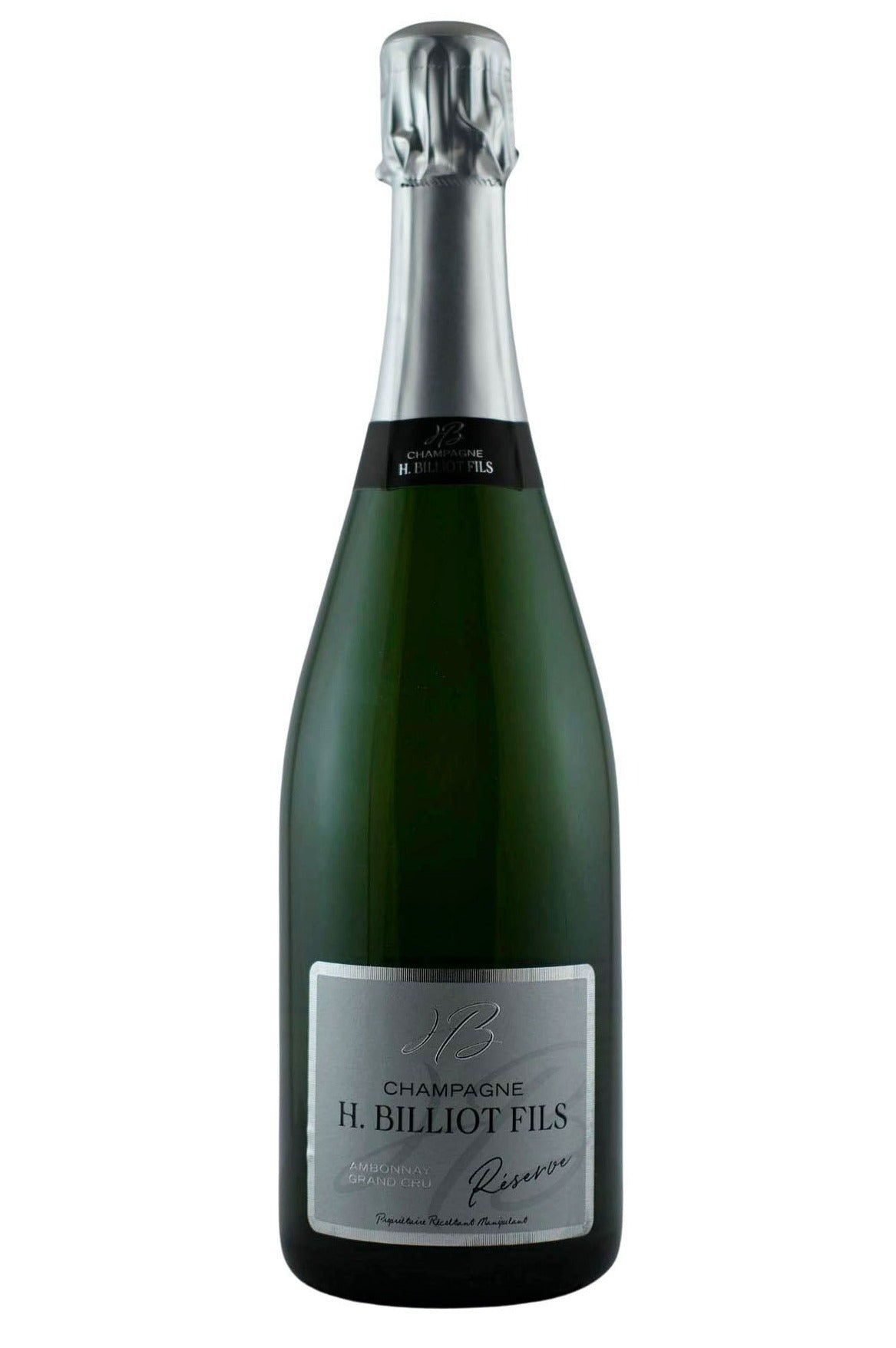 Bottle of H. Billiot Fils Champagne Brut Grand Cru Ambonnay Reserve NV-Sparkling Wine-Flatiron SF