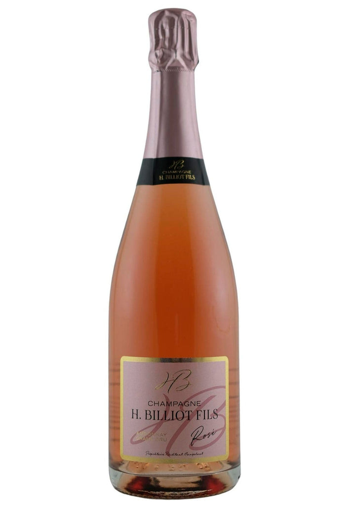 Bottle of H. Billiot Fils Champagne Grand Cru Brut Ambonnay Rose NV-Sparkling Wine-Flatiron SF
