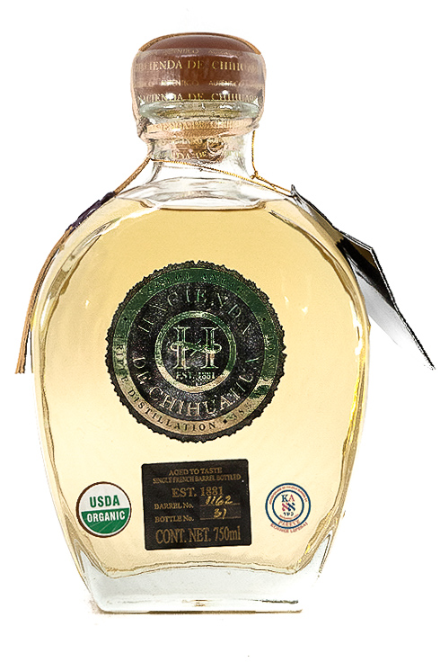 Bottle of Hacienda de Chihauah Sotol Anejo-Spirits-Flatiron SF