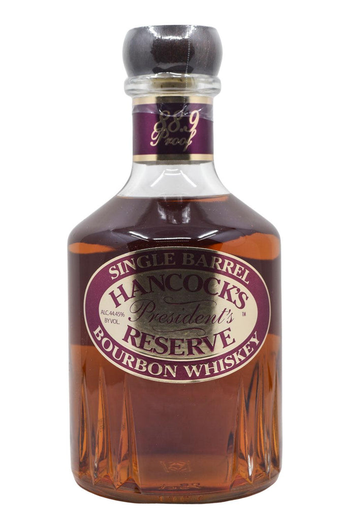 Bottle of Hancock's Presidents Reserve Single Barrel Bourbon-Spirits-Flatiron SF