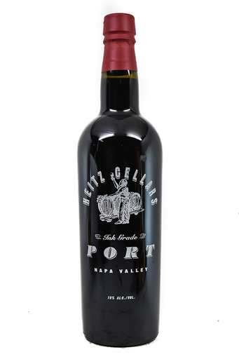 Bottle of Heitz Cellar Ink Grade Vineyard Port NV-Fortified Wine-Flatiron SF