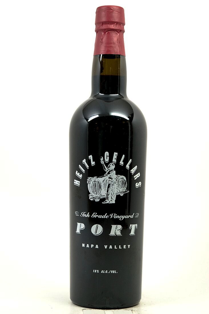 Bottle of Heitz Cellar Port Ink Grade Vineyard NV-Fortified Wine-Flatiron SF