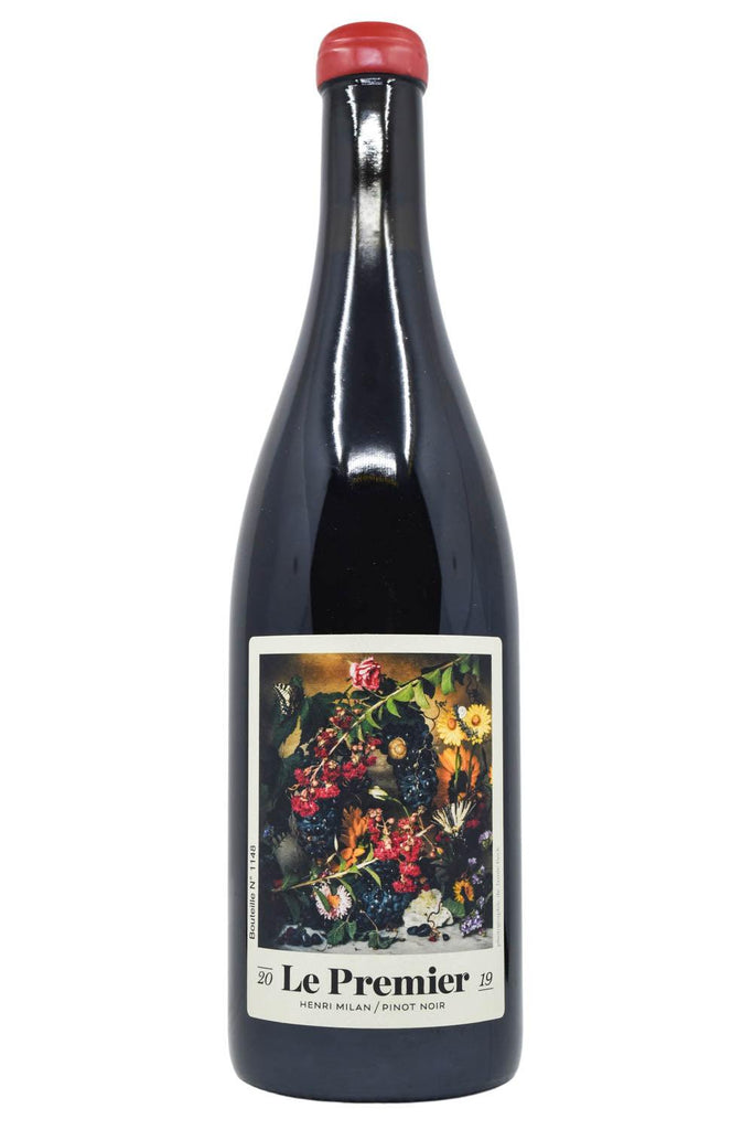 Bottle of Henri Milan Le Premier Pinot Noir 2019-Red Wine-Flatiron SF
