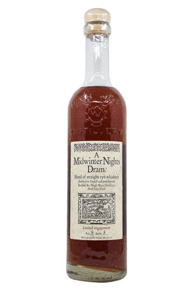 High West A Midwinter Night's Dram Act 9