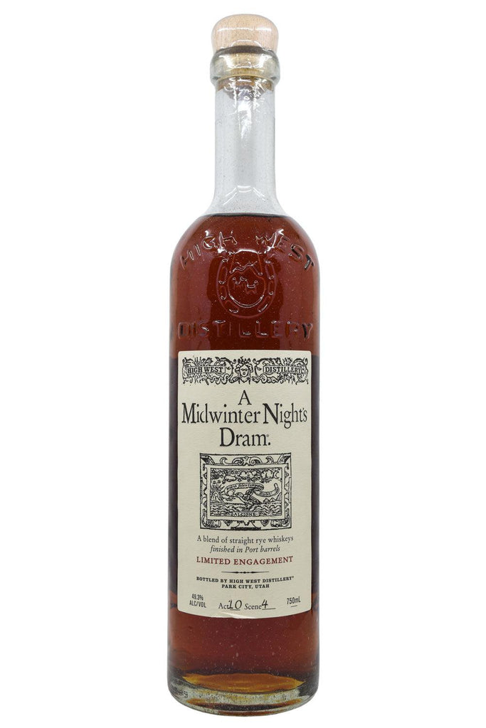 Bottle of High West Distillery A Midwinter Night's Dram Act 10 Scene 4-Spirits-Flatiron SF
