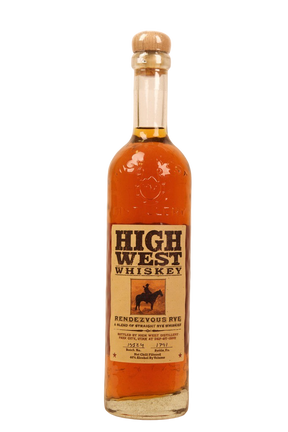 Bottle of High West Rendezvous Rye-Spirits-Flatiron SF