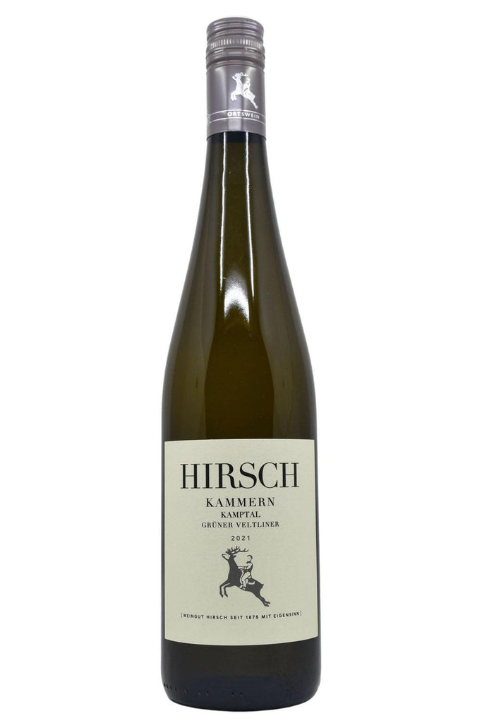 Bottle of Hirsch Kammern Kamptal DAC Gruner Veltliner 2021-White Wine-Flatiron SF