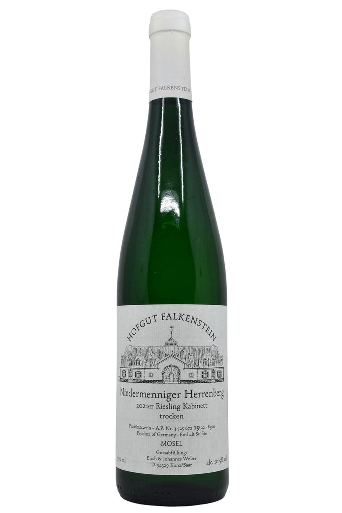 Bottle of Hofgut Falkenstein Riesling Niedermenniger Herrenberg Kabinett Trocken Egon 2021-White Wine-Flatiron SF
