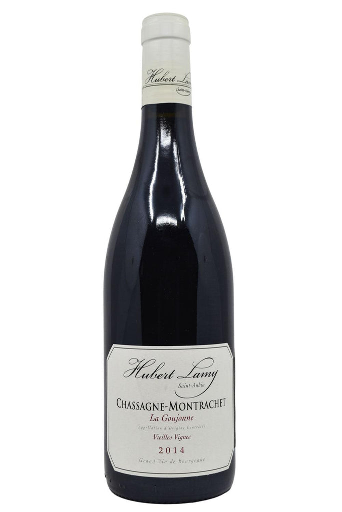 Bottle of Hubert Lamy Chassagne-Montrachet Rouge La Goujonne Vieilles Vignes 2014-Red Wine-Flatiron SF