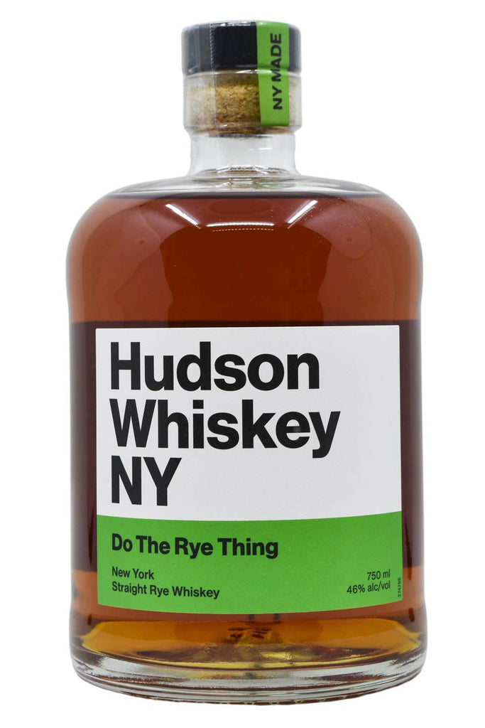 Bottle of Hudson Do The Rye Thing Straight Rye Whiskey-Spirits-Flatiron SF