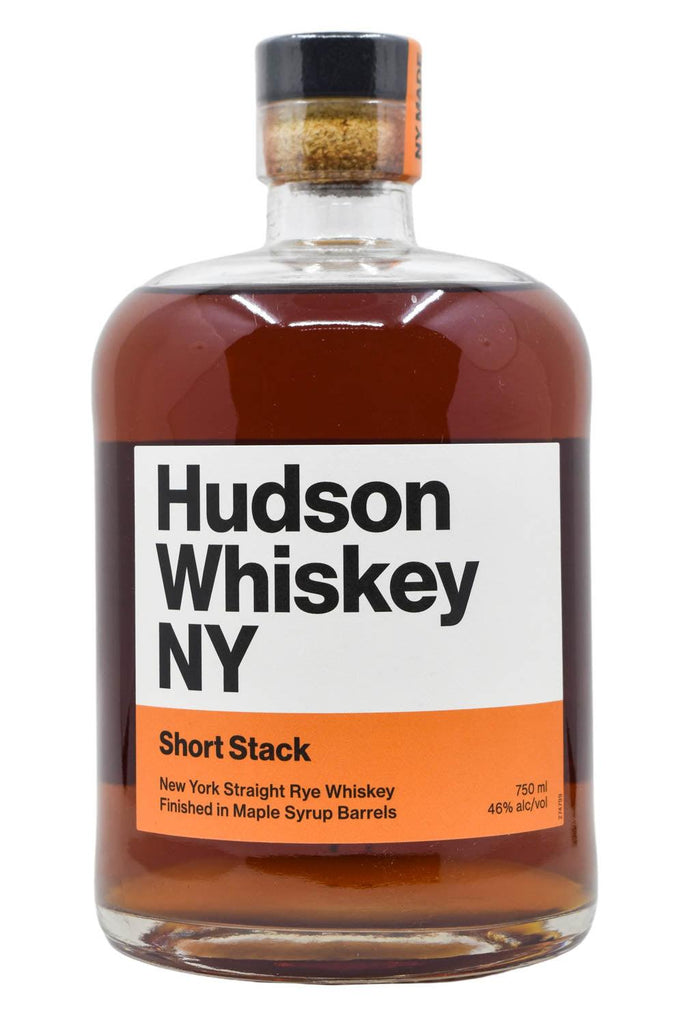 Bottle of Hudson Short Stack Maple Syrup Rye Whiskey-Spirits-Flatiron SF