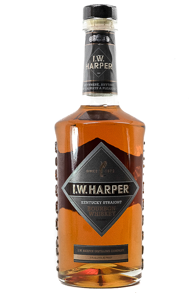 Bottle of IW Harper Kentucky Straight Bourbon-Spirits-Flatiron SF