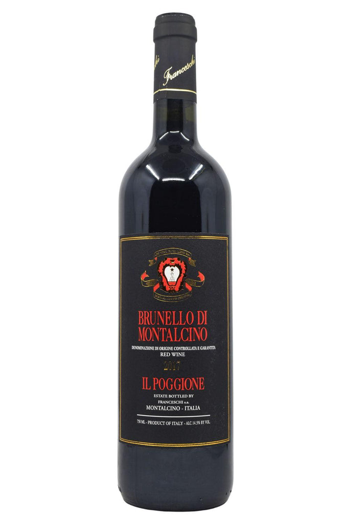 Bottle of Il Poggione Brunello di Montalcino 2017-Red Wine-Flatiron SF