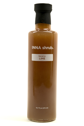 Bottle of Inna SCHRUB Bearss Lime (375ml)-Spirits-Flatiron SF
