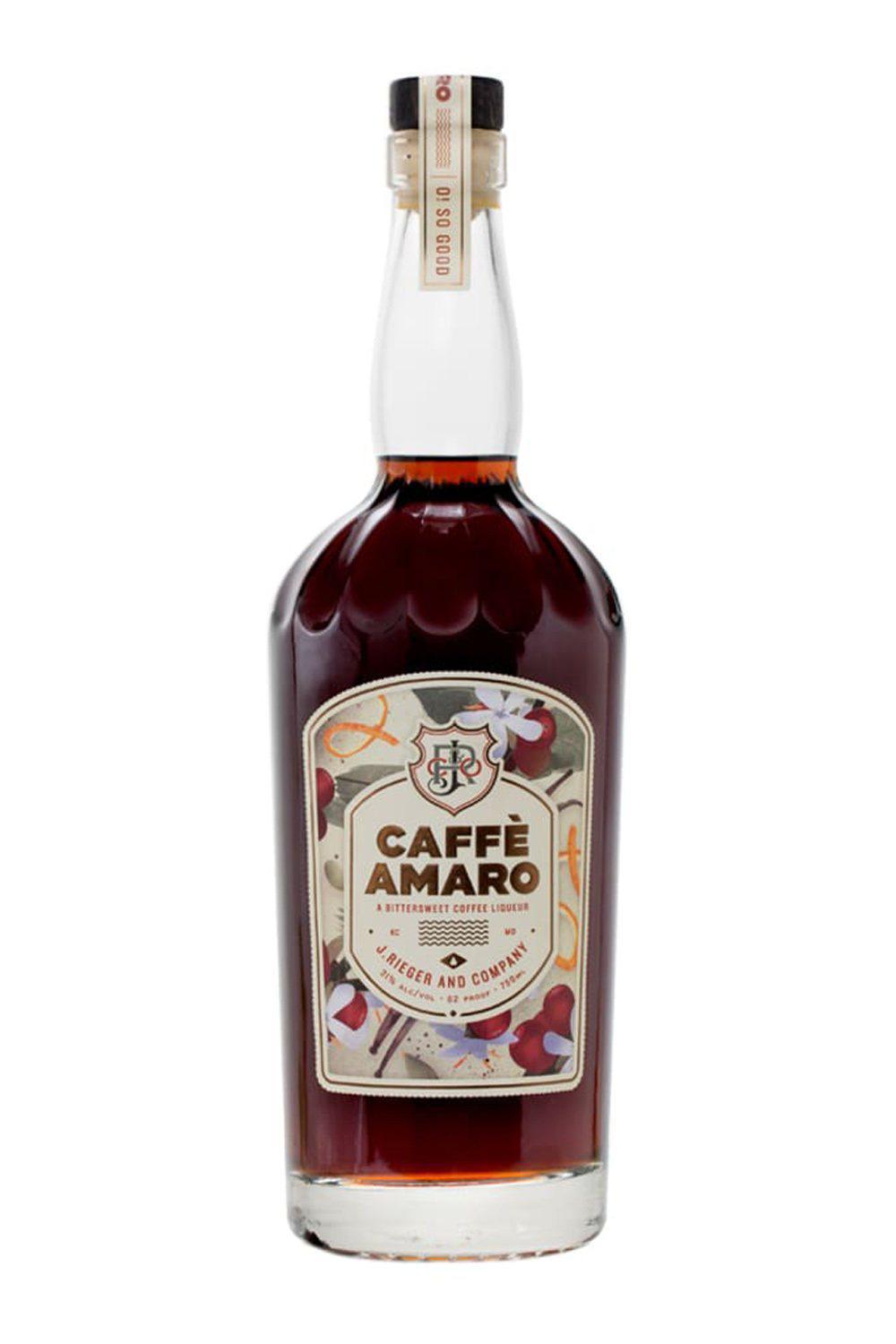 Bottle of J. Rieger & Co. Caffe Amaro NV-Spirits-Flatiron SF