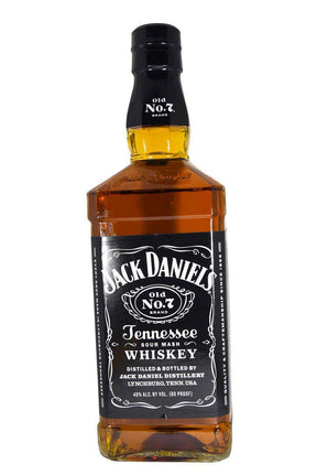 Bottle of Jack Daniel's Old No. 7 Black Label Tennessee Sour Mash Whiskey-Spirits-Flatiron SF