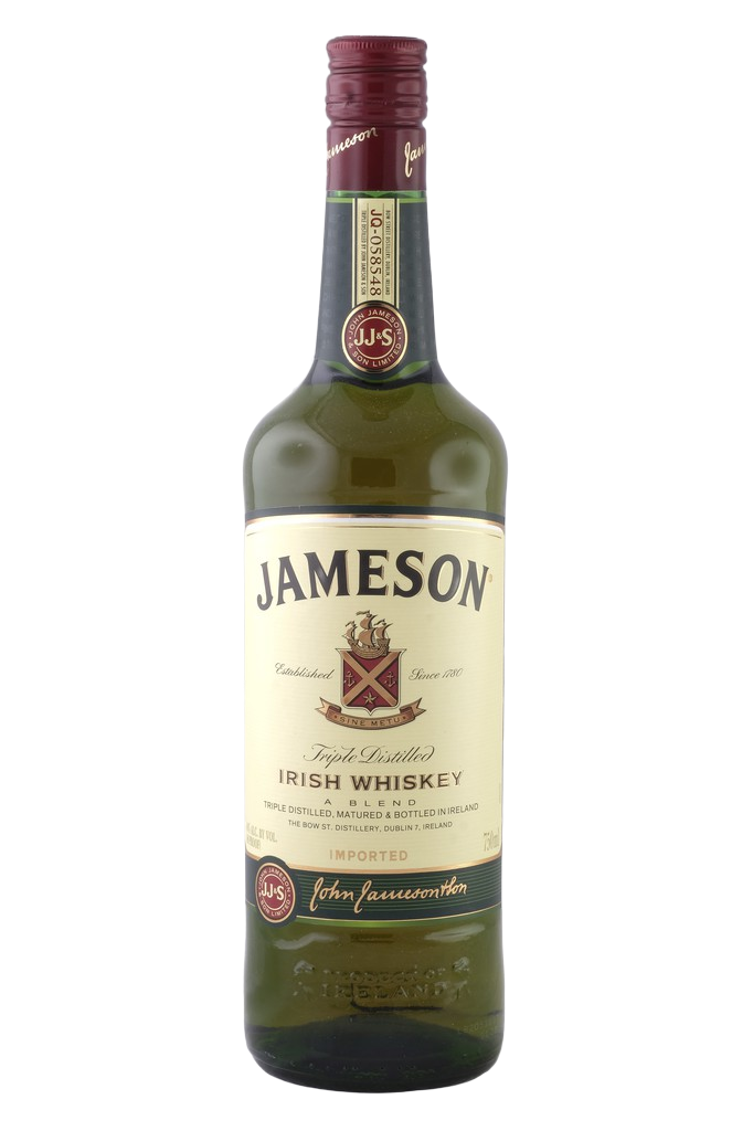 Bottle of Jameson Irish Blended Whiskey-Spirits-Flatiron SF