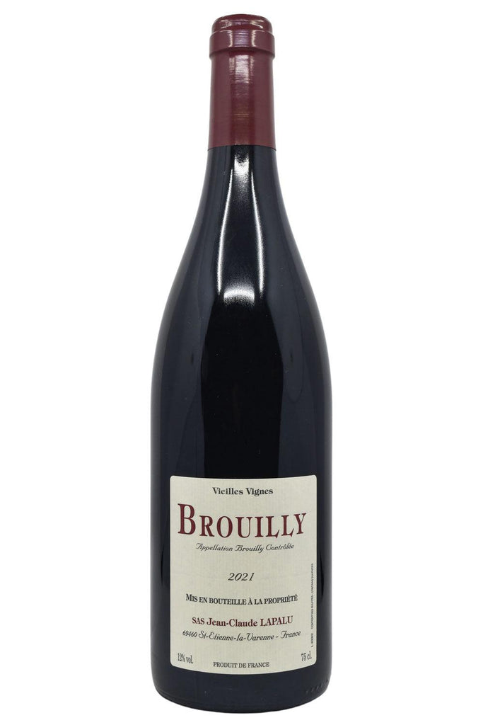 Bottle of Jean-Claude Lapalu Brouilly VV 2021-Red Wine-Flatiron SF