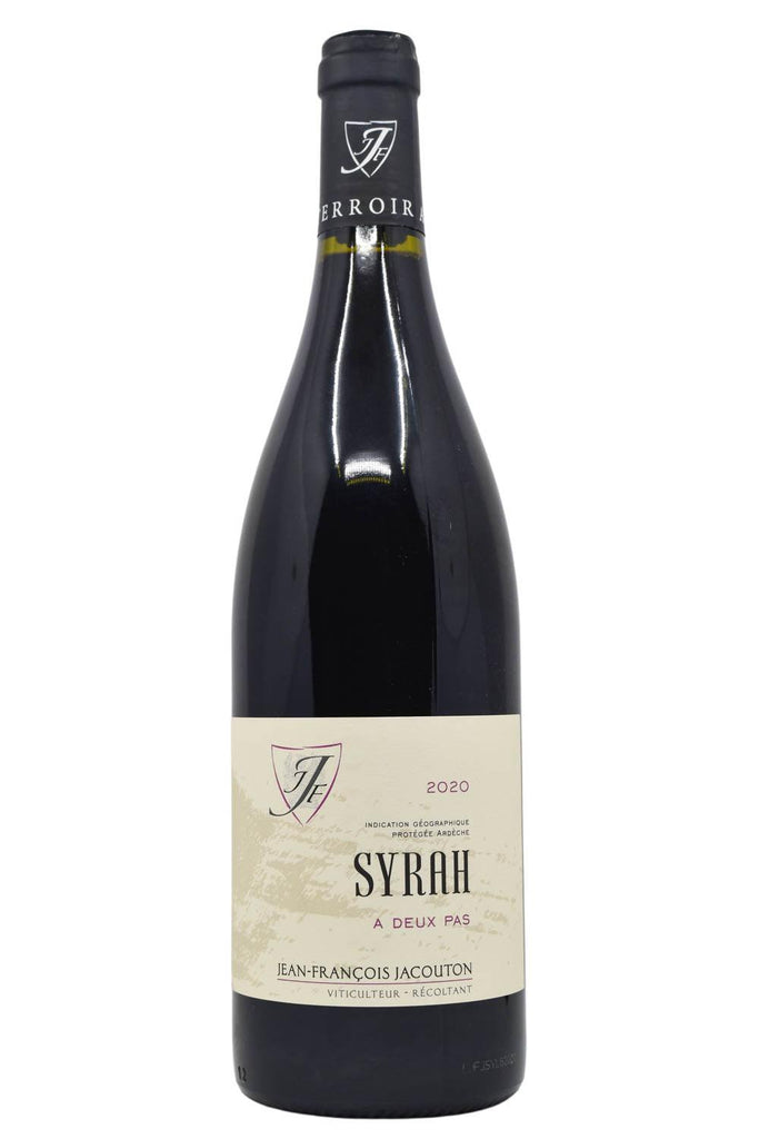 Bottle of Jean-Francois Jacouton Syrah A Deux Pas 2020-Red Wine-Flatiron SF