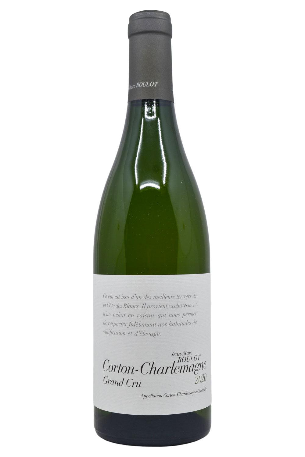Bottle of Jean-Marc Roulot Corton-Charlemagne Grand Cru 2020-White Wine-Flatiron SF