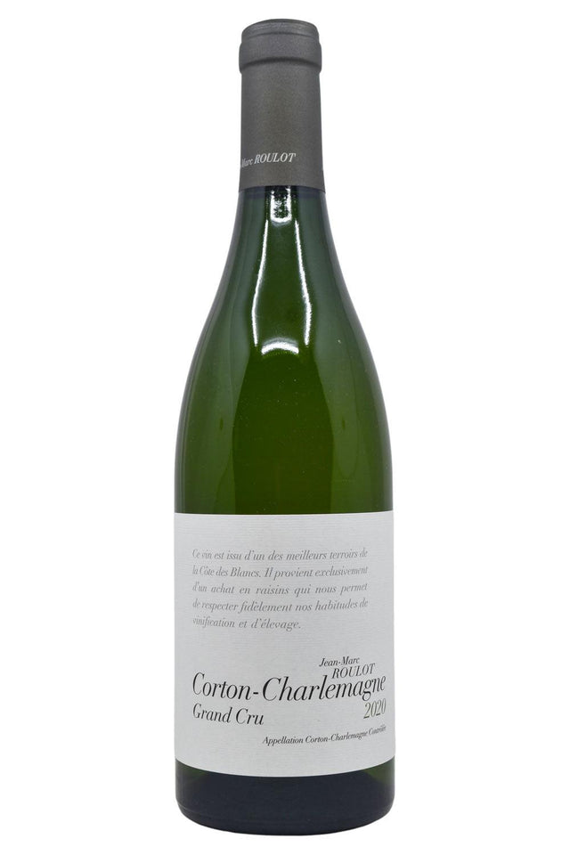 Bottle of Jean-Marc Roulot Corton-Charlemagne Grand Cru 2020-White Wine-Flatiron SF