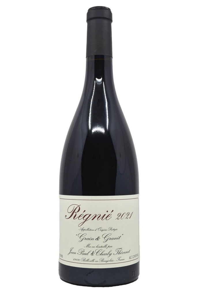Bottle of Jean-Paul et Charly Thevenet Regnie Grain & Granit 2021-Red Wine-Flatiron SF