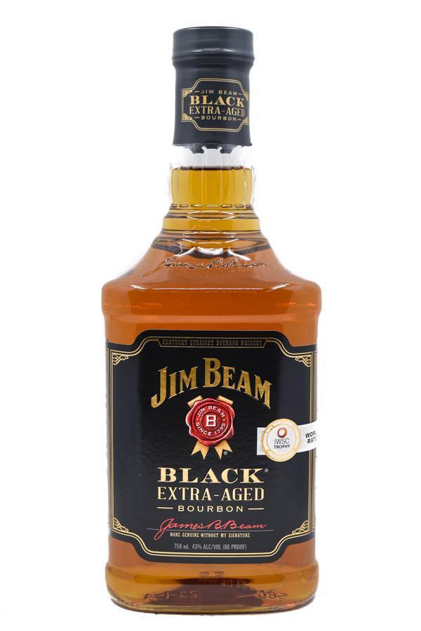 Bottle of Jim Beam Black Label Extra Aged Kentucky Straight Bourbon Whiskey-Spirits-Flatiron SF
