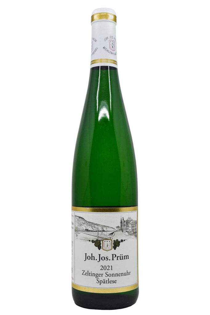 Bottle of Joh. Jos. Prum Zeltinger Sonnenuhr Riesling Spatlese 2021-White Wine-Flatiron SF