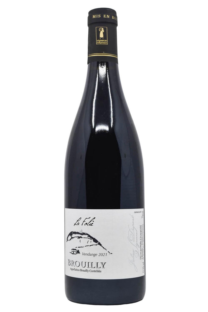 Bottle of Julien Duport Brouilly La Folie 2021-Red Wine-Flatiron SF