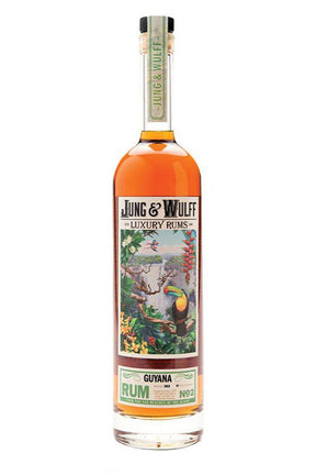 Bottle of Jung & Wulff Luxury Rums Guyana Rum No. 2-Spirits-Flatiron SF