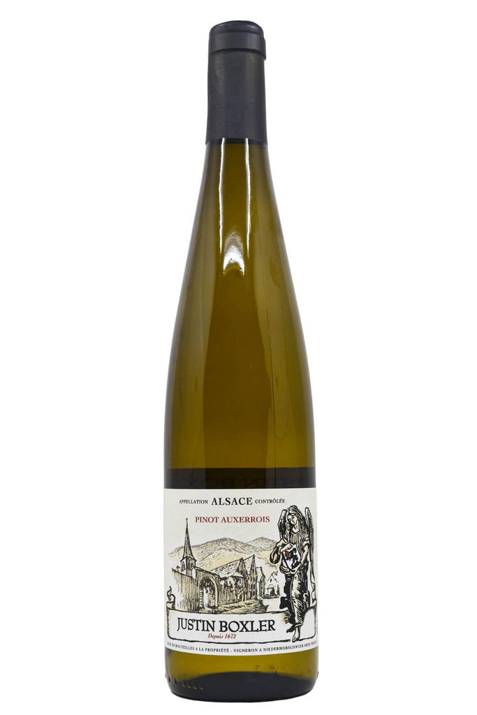 Bottle of Justin Boxler Pinot Auxerrois 2021-White Wine-Flatiron SF