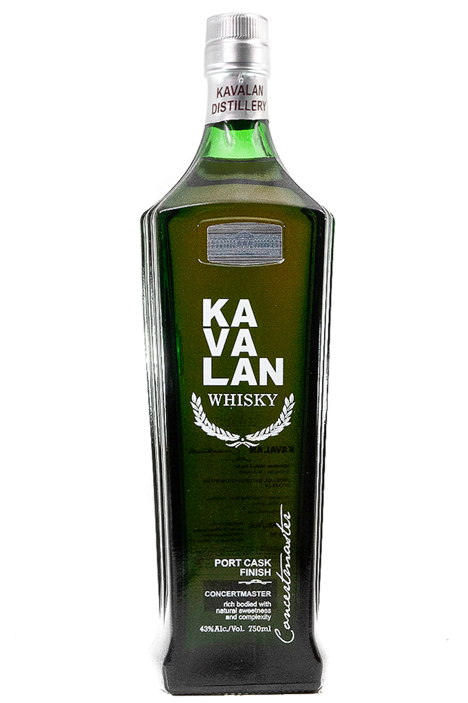 Bottle of Kavalan Concertmaster Port Cask Finish-Spirits-Flatiron SF