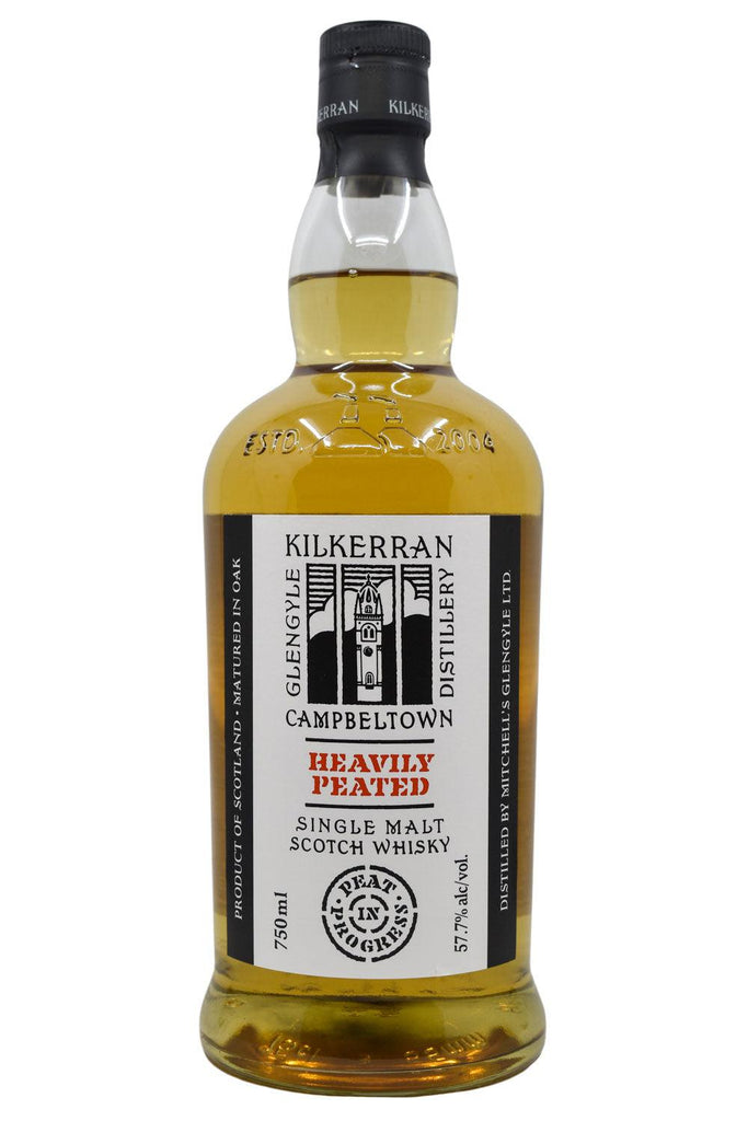 Bottle of Kilkerran (Glengyle) Heavily Peated Batch No. 5 Campbeltown Single Malt Scotch Whisky-Spirits-Flatiron SF