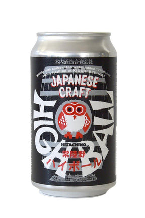Bottle of Kiuchi Brewery Hitachino Highball Japanese Whiskey Canned Cocktail (12oz)-Spirits-Flatiron SF