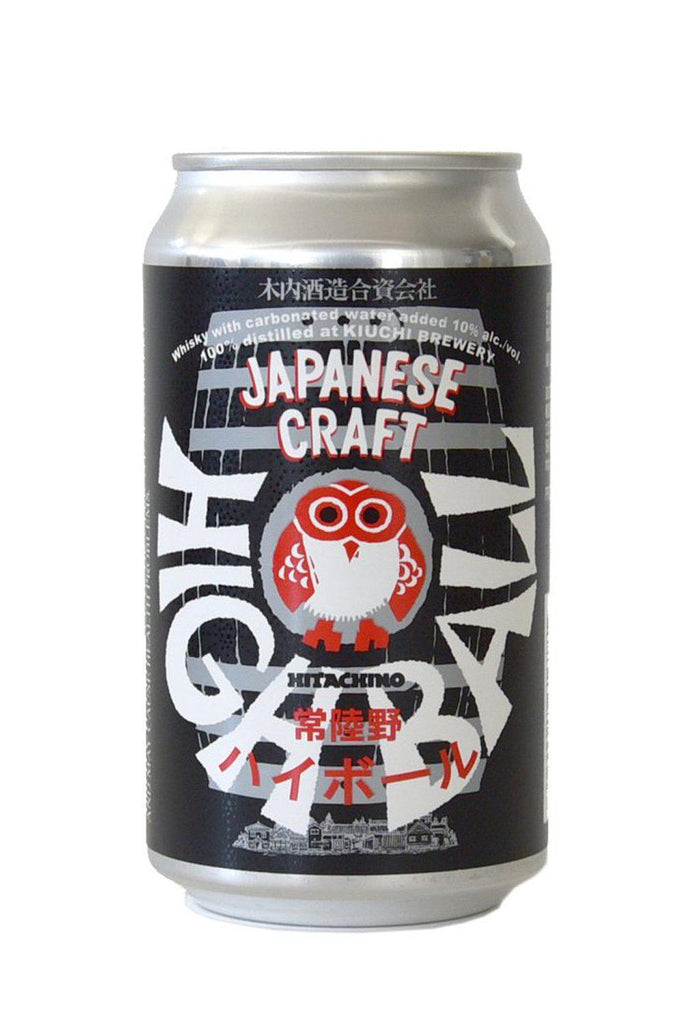 Bottle of Kiuchi Brewery Hitachino Highball Japanese Whiskey Canned Cocktail (12oz)-Spirits-Flatiron SF