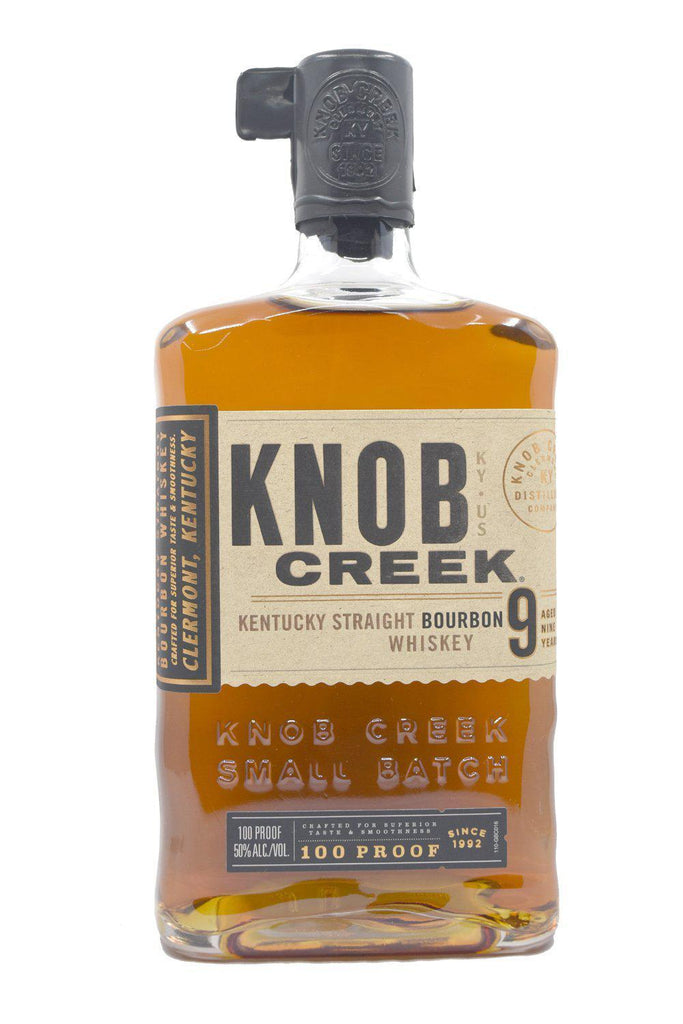 Bottle of Knob Creek 9 Year Small Batch Bourbon-Spirits-Flatiron SF
