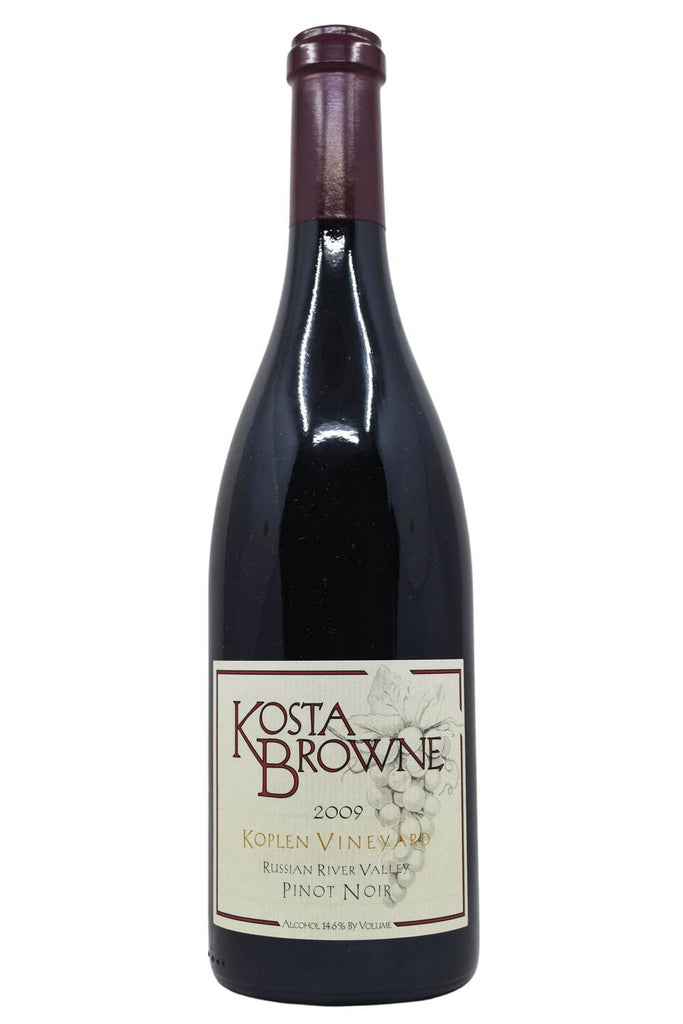 Bottle of Kosta Browne Pinot Noir Koplen Vineyard 2009-Red Wine-Flatiron SF