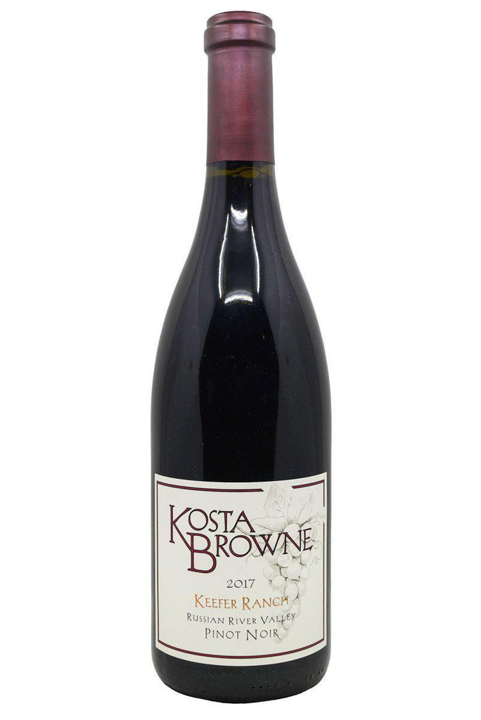 Bottle of Kosta Browne Russian River Valley Pinot Noir Keefer Ranch Vnyd 2017-Red Wine-Flatiron SF