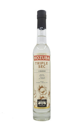 Bottle of Kozuba & Sons Distillery Triple Sec Liqueur (375ml)-Spirits-Flatiron SF