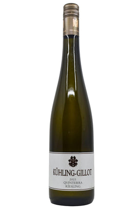 Bottle of Kuhling-Gillot Riesling Feinherb Qvinterra 2021-White Wine-Flatiron SF