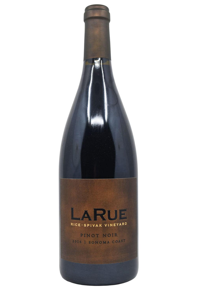 Bottle of LaRue Sonoma Coast Pinot Noir Rice-Spivak Vnyd 2016-Red Wine-Flatiron SF