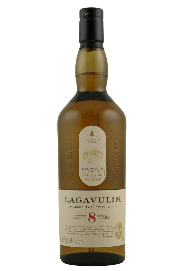 Bottle of Lagavulin 8 Year Old Islay Single Malt Scotch Whisky-Spirits-Flatiron SF