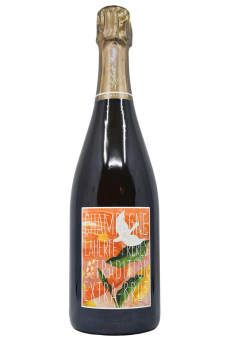Bottle of Laherte Freres Champagne Extra Brut Ultradition NV-Sparkling Wine-Flatiron SF