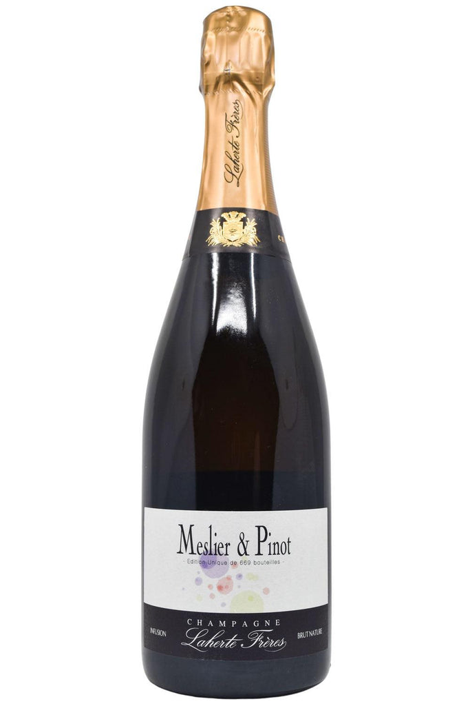 Bottle of Laherte Freres Champagne Meslier & Pinot Brut Nature NV-Sparkling Wine-Flatiron SF