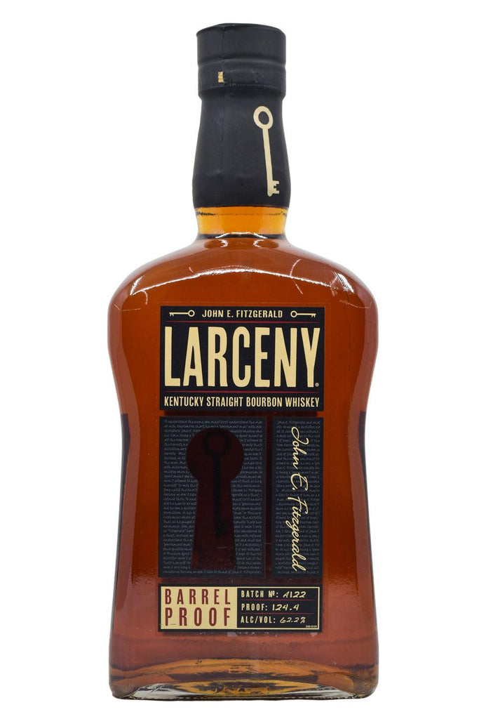 Bottle of Larceny Barrel Proof Straight Bourbon (Batch A122)-Spirits-Flatiron SF