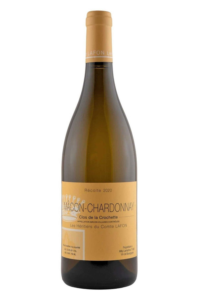 Bottle of Les Heritiers du Comte Lafon Macon-Chardonnay Clos De La Crochette 2020 (1.5L)-White Wine-Flatiron SF